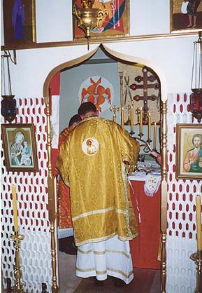 Preparing Communion